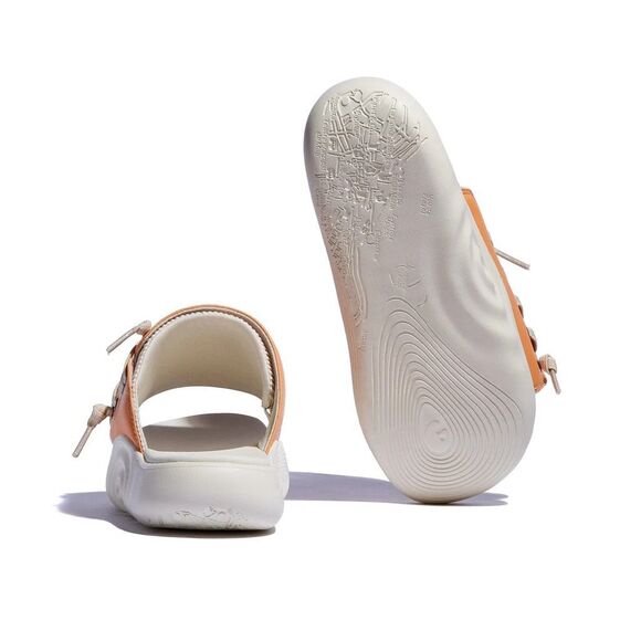 UIN Women's Summer Platform Slide Sandal Travel Shoes (MOCK ORANGE MAHON 2) - Picture 7 of 9